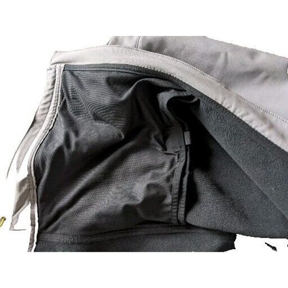 Carhartt Rain Defender Waterproof Zip Grey Jacket Sz L Excellent Must Touch It! - Picture 8 of 9